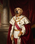The Archduke pet portrait sample