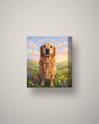 Format example: Canvas 8 x 10 in (20 x 25 cm), mirrored edges