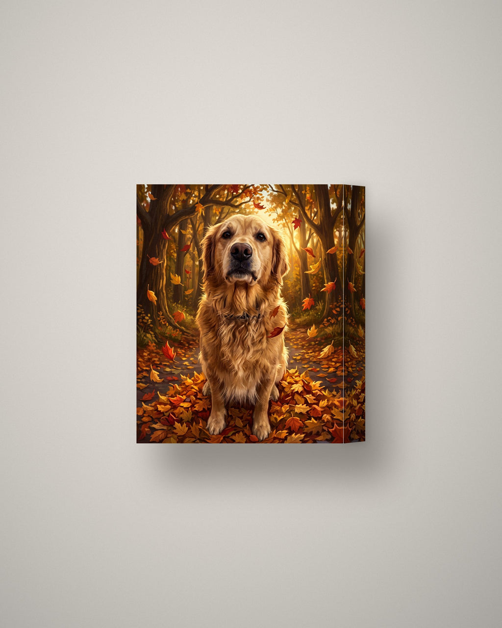 Format example: Canvas 8 x 10 in (20 x 25 cm), mirrored edges