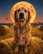 Harvest Moon pet portrait sample