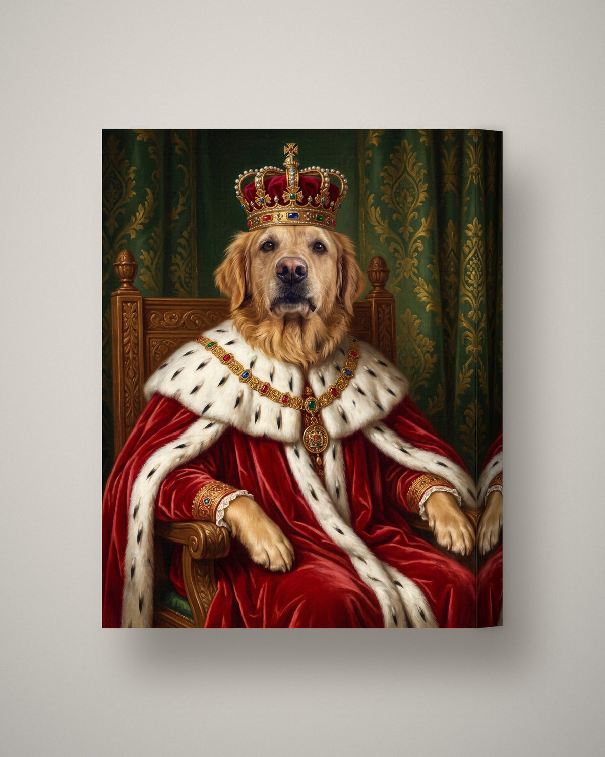 Format example: Canvas 12 x 16 in (30 x 40 cm), mirrored edges