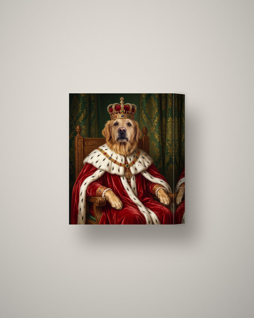 Format example: Canvas 8 x 10 in (20 x 25 cm), mirrored edges